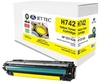 Hewlett Packard CE742A Yellow Laser Toner Cartridge by JetTec - H742