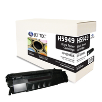 Hewlett Packard Q5942A Black Laser Toner Cartridge by JetTec - H5942