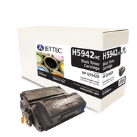 Hewlett Packard Q5942X Black Laser Toner Cartridge by JetTec - H5942HC