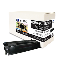 Hewlett Packard Q5949X Black Laser Toner Cartridge by JetTec - H5949HC