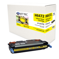 Hewlett Packard Q6472A Yellow Laser Toner Cartridge by JetTec - H6472