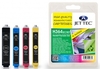 HP364 Black,  Cyan,  Magenta,  Yellow Multipack Remanufactured Ink Cartridge by JetTec - H364BCMY