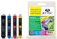 HP364 Black,  Cyan,  Magenta,  Yellow Multipack Remanufactured Ink Cartridge by JetTec H364BCMY