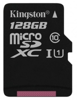 Kingston Canvas Select Micro SDXC Class 10 UHS-I 80MBs 128GB