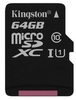 Kingston Canvas Select Micro SDXC Class 10 UHS-I 80MBs 64GB