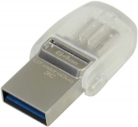 Kingston DataTraveler MicroDuo 3C USB Flash Drive 64GB