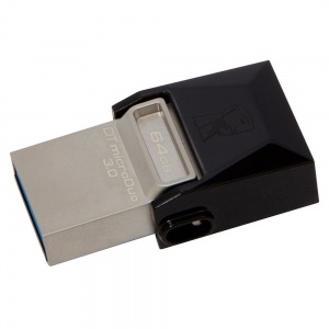 Kingston DataTraveler MicroDuo OTG USB 3.0 Flash Drive 64GB