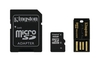 Kingston Micro SDHC Class 4 Multi Kit Memory Card 16GB