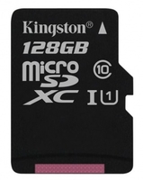 Kingston Micro SDXC Class 10 45MBs UHS-I Card 128GB