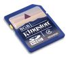 Kingston Secure Digital Card (SDHC) CLASS 4 - 8GB