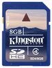 Kingston Secure Digital Card (SDHC) CLASS 4 - 8GB