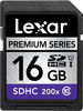 Lexar Premium 200x Secure Digital Card SDHC CLASS 10 - 16GB