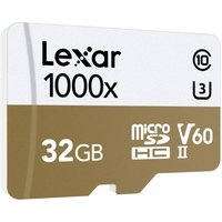 Lexar Professional 1000x microSDHC UHS-II Card with USB 3.0 Reader 32GB