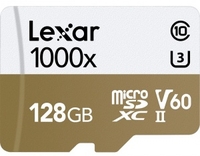 Lexar Professional 1000x microSDXC UHS-II Card with USB 3.0 Reader 128GB