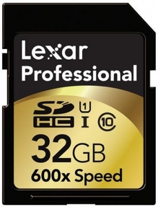 Lexar Professional 600x SDHC UHSI CLASS 10 32GB