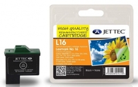 Lexmark 10N0016 Black Remanufactured Ink Cartridge by JetTec L16