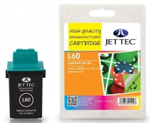 Lexmark 17G0060 Colour Remanufactured Ink Cartridge by JetTec L60