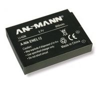 Nikon EN-EL12 Equivalent Digital Camera Battery by Ansmann