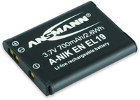 Nikon EN-EL19 Equivalent Digital Camera Battery by Ansmann