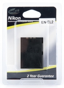Nikon ENEL2 Equivalent Digital Camera Battery by Inov8