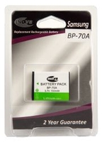 Samsung BP70A Equivalent Digital Camera Battery by Inov8