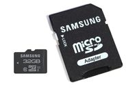 Samsung Micro SDHC Pro 70MB/s CLASS 10 with SD Adapter - 32GB