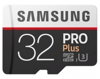Samsung PRO Plus Micro SDHC 100MB/s Memory Card with Adapter - 32GB