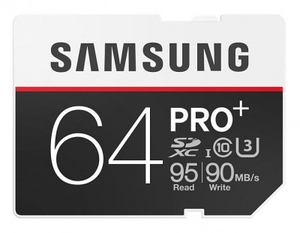 Samsung PRO+ SDXC 95MB/s CLASS 10 64GB