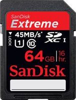 SanDisk Extreme HD Video SDXC UHS-1 Card - 64GB
