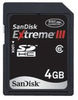 SanDisk Extreme III 30MB/sec Secure Digital Card (SDHC) CLASS 6 - 4GB