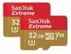 SanDisk Extreme Micro SDHC 90MB/s UHSI V30 Card 32GB TWINPACK