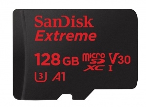 SanDisk Extreme Micro SDXC UHS-I Card for Action Cameras - 128GB