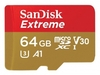 SanDisk Extreme MicroSDXC 100MB/s A1 C10 V30 UHS-I U3 - 64GB