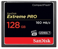 SanDisk Extreme Pro 160MB sec Compact Flash Card 128GB