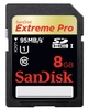 SanDisk Extreme Pro SDHC 95MB/sec UHSI Card 8GB
