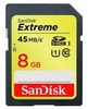 SanDisk Extreme SDHC UHS1 Card 45MB/sec (Class 10) 8GB
