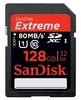 SanDisk Extreme SDXC UHS1 80MB/Sec (Class 10) 128GB