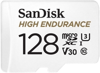 SanDisk High Endurance 100MBs Micro SDXC Card with Adapter 128GB