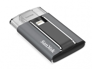 SanDisk iXpand Apple iOS OTG USB Flash Drive 128GB