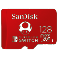 SanDisk Micro SDXC UHSI 100MBs card for Nintendo Switch 128GB