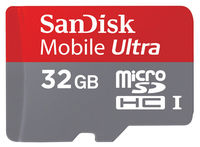 SanDisk Mobile Ultra Micro SDHC Card (CLASS 6) - 32GB