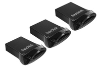 SanDisk Ultra Fit USB 3.1 Flash Drive 32GB - THREE PACK