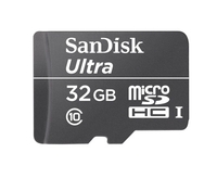 SanDisk Ultra Micro SDHC Memory Card 30MB/s UHSI (Class 10) 32GB