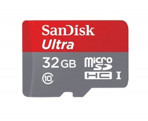 SanDisk Ultra Micro SDHC Memory Card 80MB/s Class 10 for Android 32GB