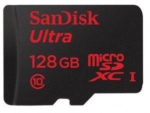SanDisk Ultra Micro SDXC Card (CLASS 10) 128GB