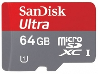 SanDisk Ultra Micro SDXC Card (CLASS 10) for Android 64GB