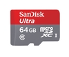 SanDisk Ultra Micro SDXC Memory Card 48MB/s UHS-I (Class 10) with SD Adapter - 64GB