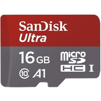 SanDisk Ultra MicroSDHC Memory Card 98MBs Class 10 UHS-I 16GB