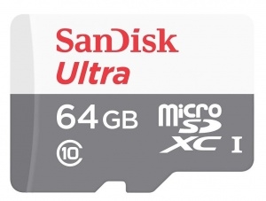 SanDisk Ultra MicroSDXC Android Memory Card 80MBs UHSI Class 10 64GB