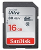 SanDisk Ultra SDHC Memory Card 80MB s UHSI Class 10 16GB